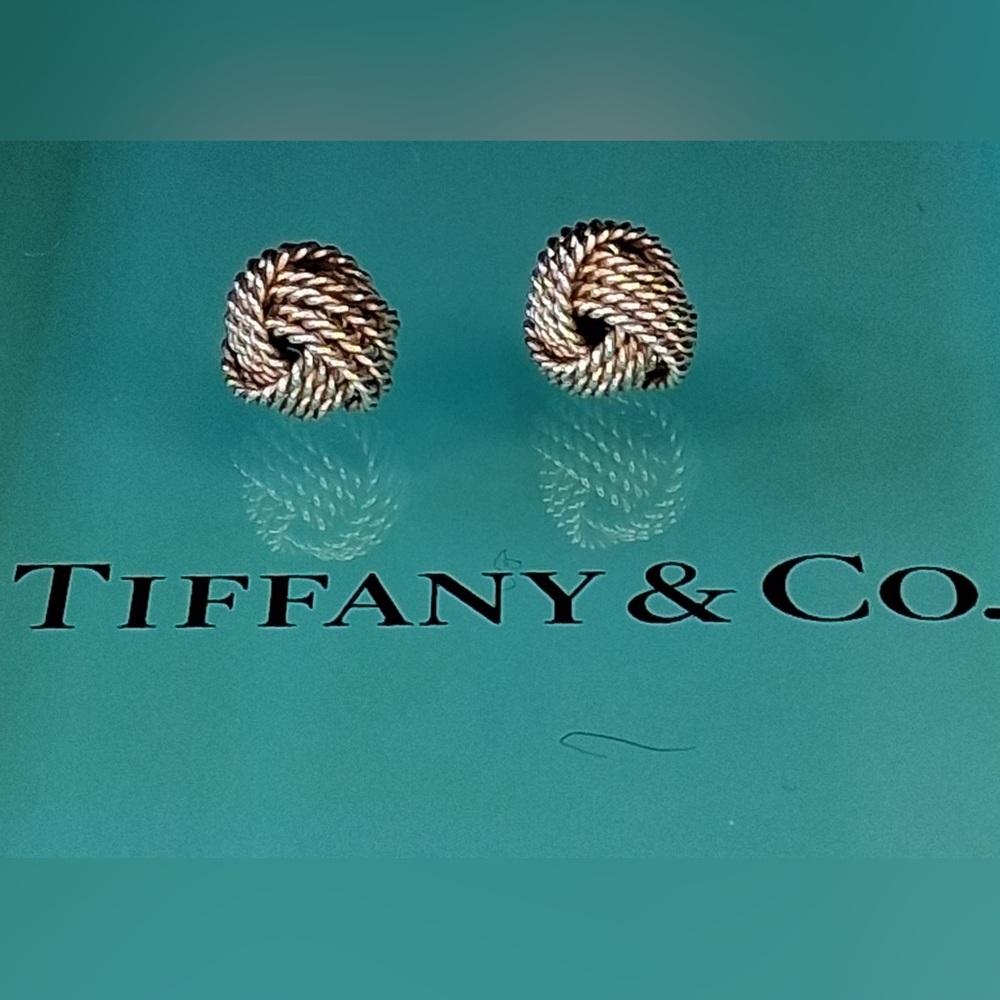 Tiffany & Co. Retired Somerset Mesh Ball Earrings